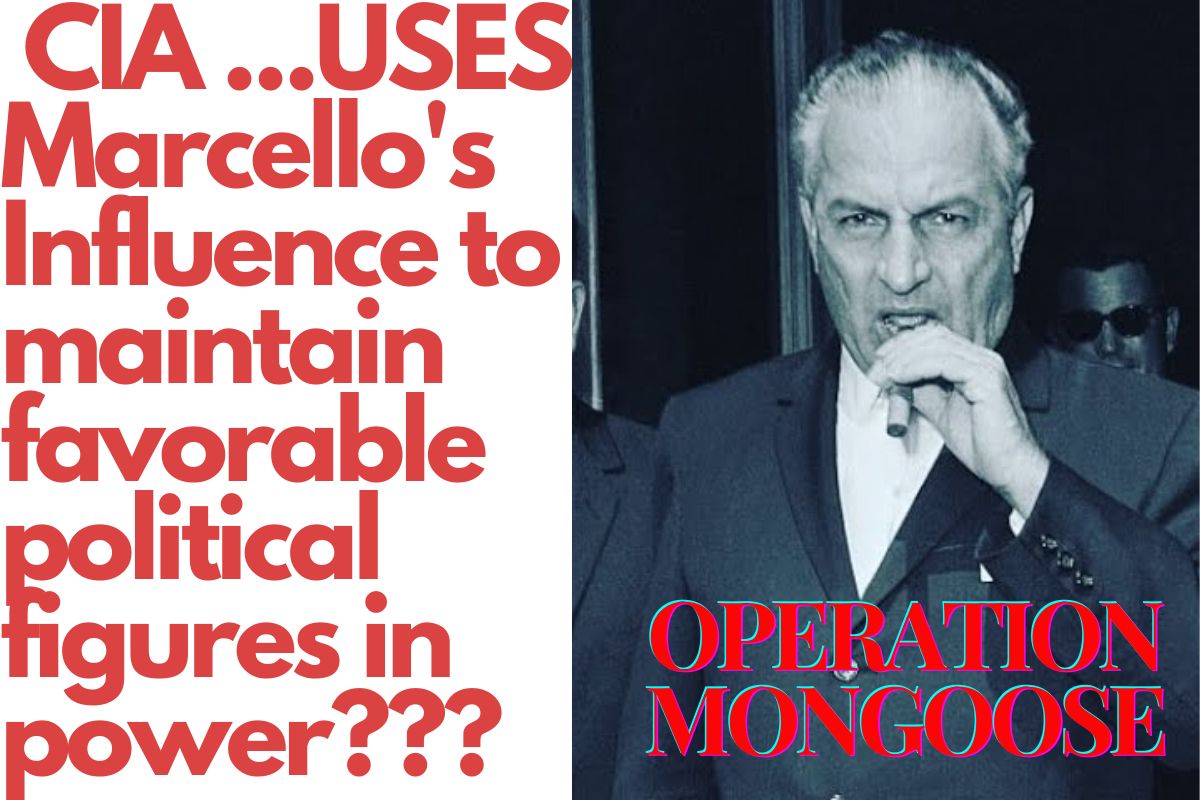 CIA’s Alleged Involvement with Carlos Marcello: OPERATION MONGOOSE.