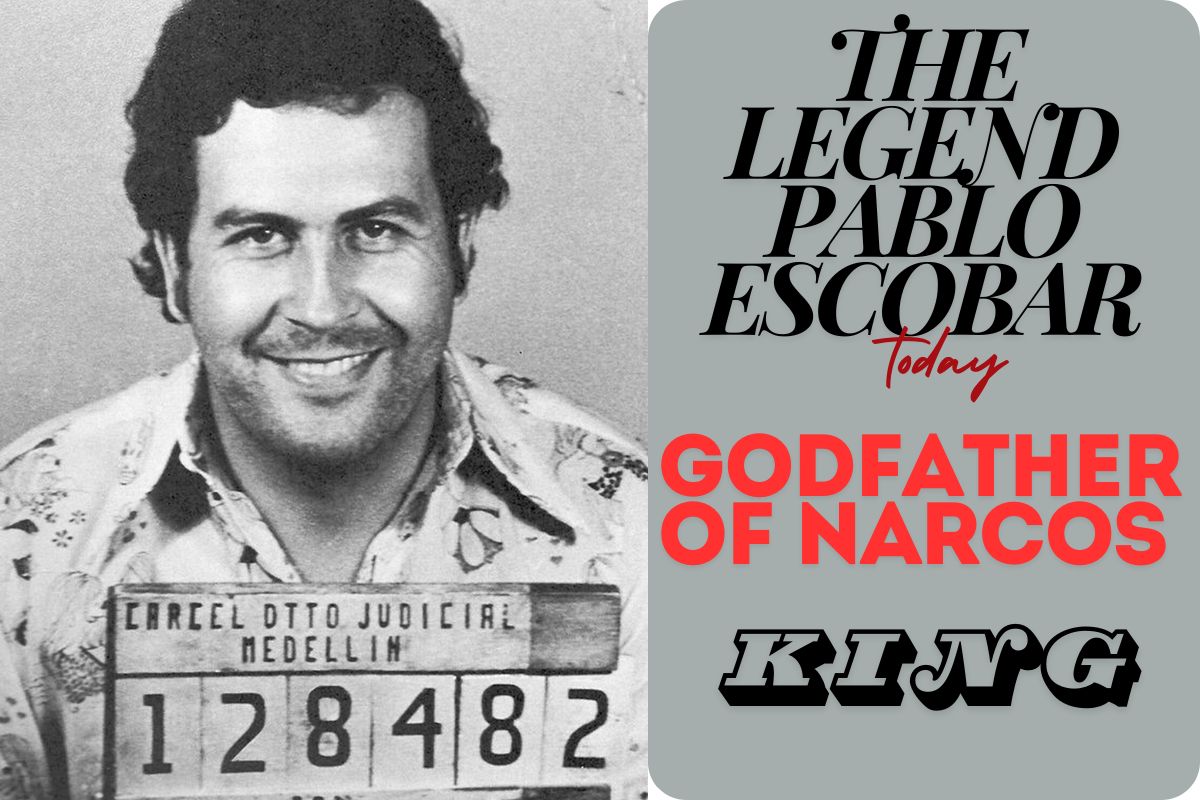 The Legend Pablo Escobar: “KING OF NARCOS” who drove 70 to 80 tons of Cocaine in Colombia.